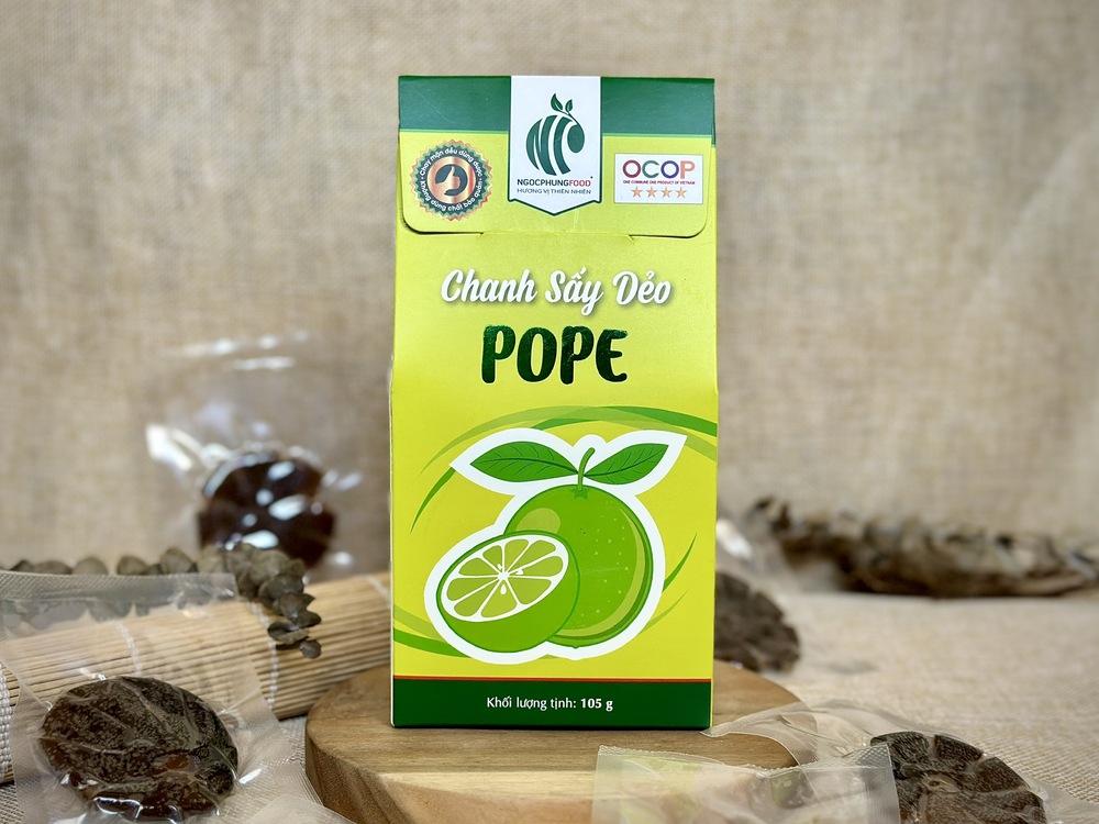 Giới thiệu về chanh sấy dẻo POPE