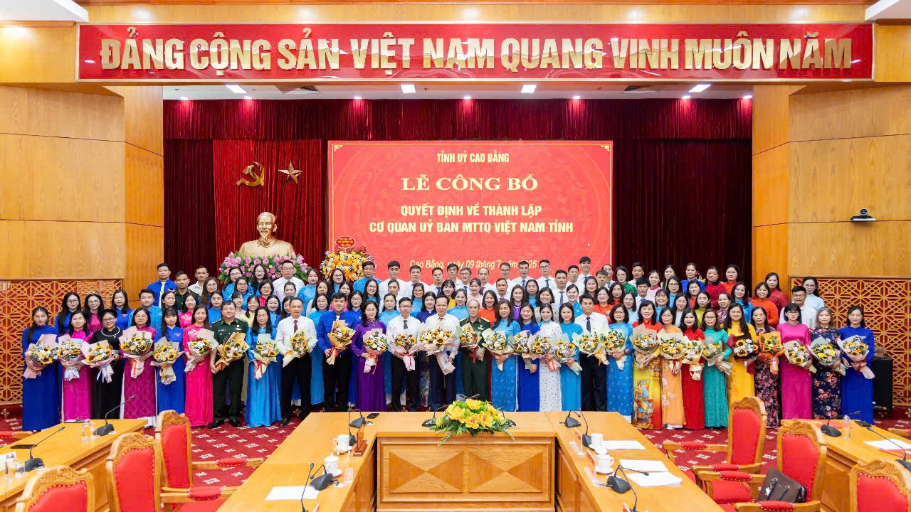 Các phòng ban UB MTTQ VN tỉnh Cao Bằn