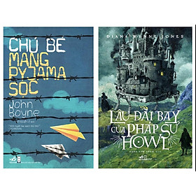 Sách - Combo 2 cuốn Lâu Đài Bay Của Pháp Sư Howl + Chú Bé Mang Pyjama Sọc 