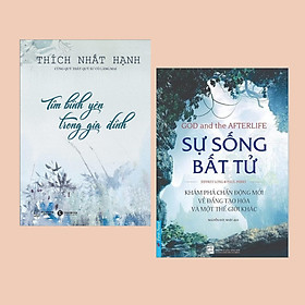 Combo Sách Hay Về Tôn Giáo: Sự Sống Bất Tử + Tìm Bình Yên Trong Gia Đình ( Tái Bản ) - (Cẩm Nang Gia Đình / Sách Khám Phá)