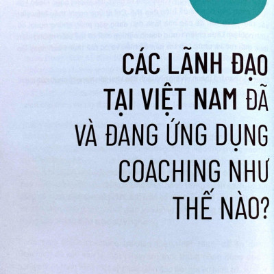 Coaching - Quyền Năng Của Nhà Lãnh Đạo