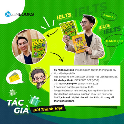 Ielts Writing Journey: Elevate To Band 8.0 - Bản Quyền
