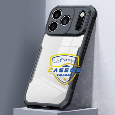 Ốp Lưng XUNDD Dành Cho iPhone Air, iPhone 17, iPhone 17 Pro, iPhone 17 Pro Max Chống Sốc, TPU + Acrylic Trong Suốt, Bảo Vệ Camera - Hàng chính hãng