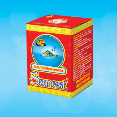 [Combo 30 lọ] Nước Yến sào Khánh Hòa Sanest đóng lọ 70ml