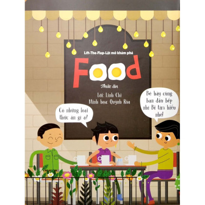 Lift-The-Flap-Lật Mở Khám Phá - Food - Thức Ăn