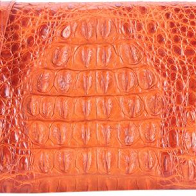 Túi Đeo Chéo Nữ Da Cá Sấu Huy Hoàng HT6230 (14.5 x 24.5 cm) - Vàng