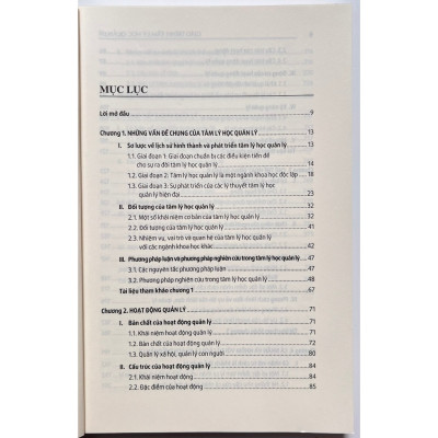Sách - Giáo Trình Tâm Lý Học Quản Lý