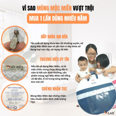 Màn Chụp , Mùng Chụp Cao Cấp Mộc Miên Đỉnh Rộng ( Hà Nội ) 