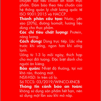 Yến Sào cao cấp win