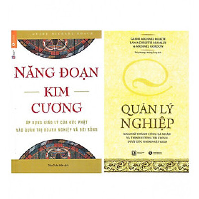Combo Quản Lý Nghiệp (Tái Bản) + Năng Đoạn Kim Cương (Tái Bản)