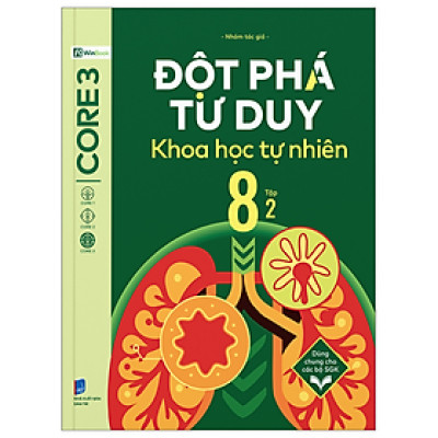 Sách - Đột Phá Tư Duy Khoa Học Tự Nhiên 8 - Tập 2 - Nhiều Tác Giả - Nhà xuất bản Dân Trí - WinBooks