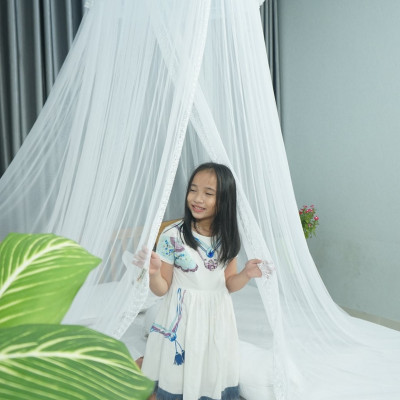 Màn Cho Giường Tầng - Màn Tròn Cao Cấp Mộc Miên ( Hình thật )