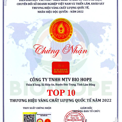 Combo 6 Hũ Yến Sào Cao Cấp Chưng Đông Trùng Hạ Thảo BIO HOPE - 1 Hộp 6 Hũ