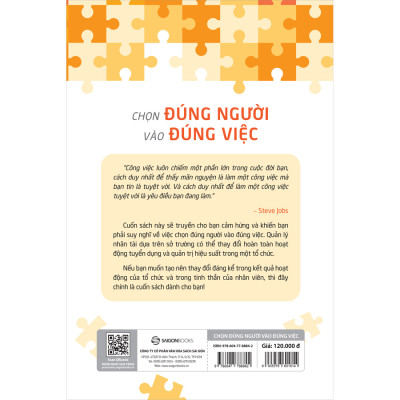 Chọn Đúng Người Vào Đúng Việc - thay đổi đáng kể trong kết quả hoạt động của tổ chức và trong tinh thần của nhân viên