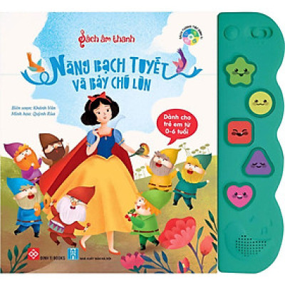 Sách Âm Thanh - Nàng Bạch Tuyết Và Bảy Chú Lùn - Đinh Tị Books