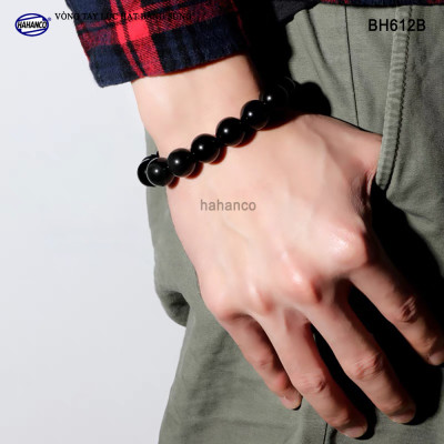 Vòng tay sừng Trâu đen Hồ Lô (BH611B) Mang lại May Mắn và Bình An cho bạn - Bracelet of HAHANCO