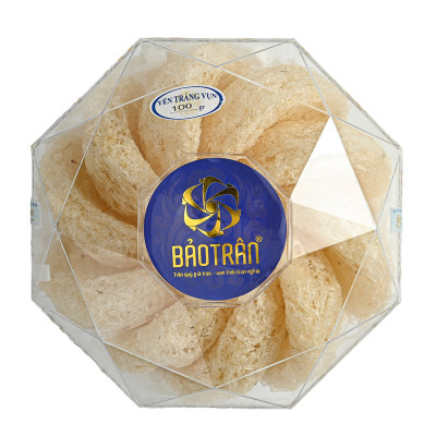  Trắng Vụn - Yến Sào Bảo Trân Nguyên Chất Hộp 100gram