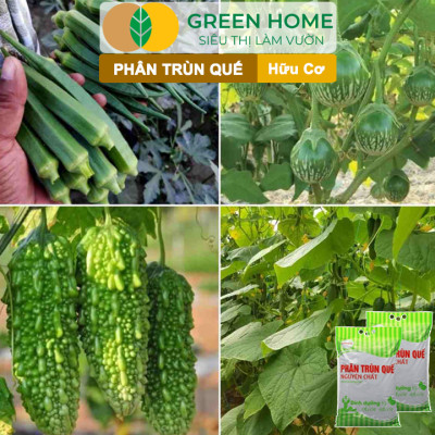 Phân Trùn Quế Greenhome, Lavamix, Bao 5kg, Nguyên Chất, Bổ Sung Dinh Dưỡng, Cải Tạo Đất, Bón Rau