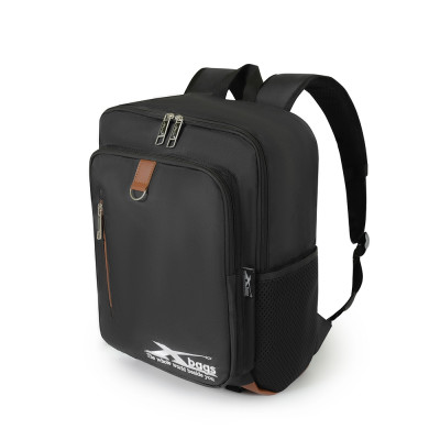 Balo đi học màu đen, balo học sinh cấp 3 thời trang, balo laptop nhỏ gọn XBAGS Xb 3101 