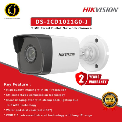 Camera ip 2mp Hikvision mã DS-2CD1023G0E-ID - Hàng Chính Hãng