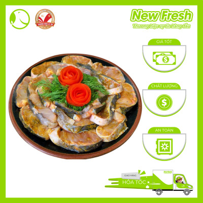 [GIAO NHANH HCM] Cá Tầm Cắt Khoanh - Túi 1Kg