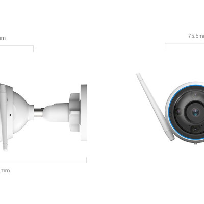 {H3 2K} camera wifi hikvision ezviz ngoài trời CS-H3-R100-1H3WKFL ra mắt Quí 4.2022 - Hàng chính hãng