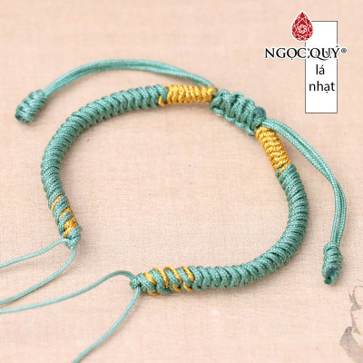 Vòng tay thắt dây vải - Ngọc Quý Gemstones