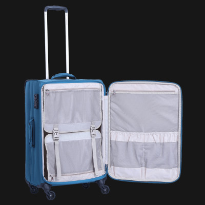 Vali Kéo Vải Du Lịch SAKOS WINNER 6 - Size M (24inch)/ Ký Gửi (Trung) - Khóa TSA - Chống Thấm, Trượt Nước