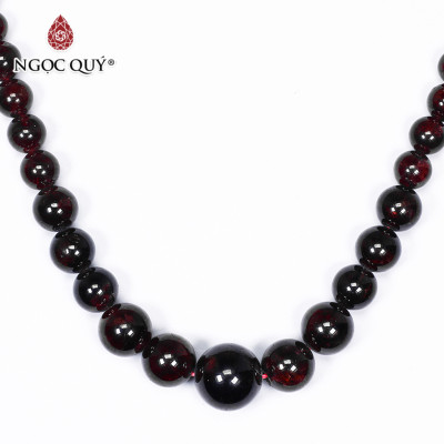 Chuỗi cổ đá Garnet mệnh hỏa, thổ - Ngọc Quý Gemstones