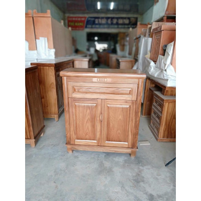 Tủ giày gỗ hương xám kích thước 80cm đến 120cm
