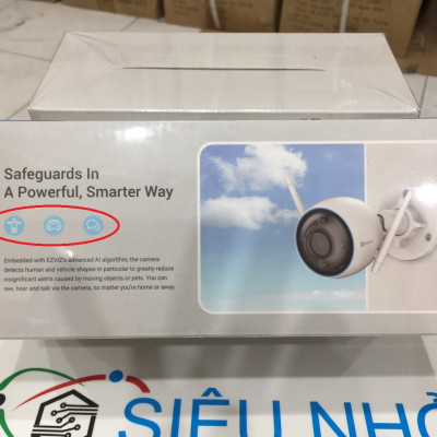 {H3 2K} camera wifi hikvision ezviz ngoài trời CS-H3-R100-1H3WKFL ra mắt Quí 4.2022 - Hàng chính hãng