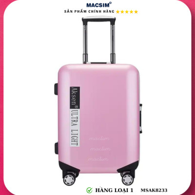 Vali cao cấp Macsim Aksen hàng loại 1 MSAK8233 cỡ  24inch