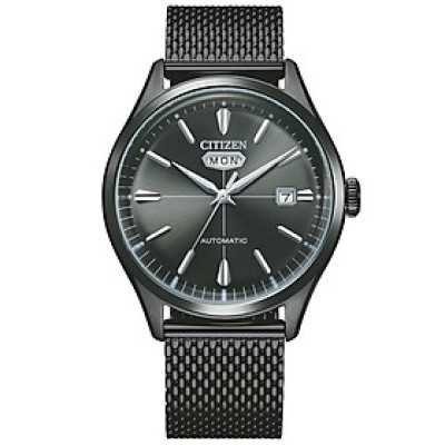 Đồng Hồ Citizen C7 Dây Thép Không Gỉ NH8397-80H - Mặt Đen