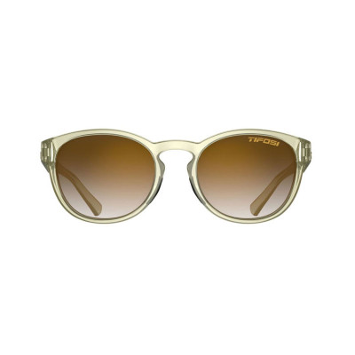 Kính mát thể thao Unisex Tifosi Svago - Gọng Crystal Champagne, Tròng Brown Gradient