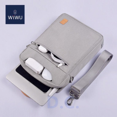Túi Đeo Dọc Chéo Wiwu Pioneer Phù Hợp Macbook Air/Pro New 13,3" Surface Pro X/7/6/5 Và Ipad 12,9 inch - Hàng Chính Hãng