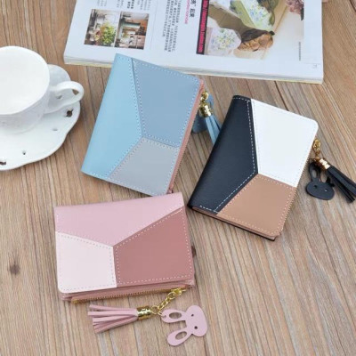 Ví bóp nữ đẹp cầm tay mini ngắn nhỏ gọn bỏ túi thời trang giá rẻ mà đẹp (có hàng sẵn) (Hàng Chính Hãng)