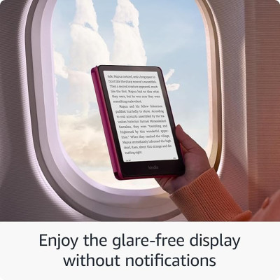 Combo Máy đọc sách Amazon Kindle Paperwhite 6 (Gen 12th) Kèm Bao Da, Mới nguyên Seal - Hàng chính hãng 