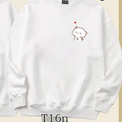 Áo Sweater cặp đôi Mèo mochii mini dễ thương Mr.Buffalo