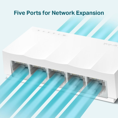 Bộ Chia Mạng Switch Để Bàn TP-Link LS1005 5 Cổng 10/100Mbps - Hàng Chính Hãng