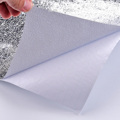 Giấy Bạc Dán Bếp Cách Nhiệt Chống Dầu Mỡ Dễ Lau Chùi Cuộn Decal Dán Tường Nhà Bếp Chống Thấm Bền Đẹp 1 Cuộn Kích Thước 2x0.6M