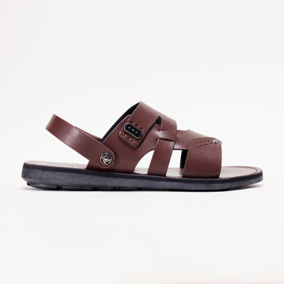 GIÀY SANDAL NAM PABNO 2 QUAI CHẤT LIỆU DA SIÊU BỀN PN21036