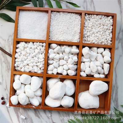 Sỏi trắng, đá trắng 1.2KG cao cấp, trang trí chậu cây, hồ cá, bể cá, tiểu cảnh, hòn non bộ thủy sinh, cây cảnh