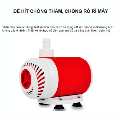 Bơm Hồ Cá BAOYU BY105 50W 4000L/H | Siêu Bền, Tiết Kiệm Điện, BH Uy Tín!