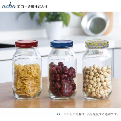 Chai thủy tinh có nắp Echo Glass Bottle 1.0L - Hàng Nội Địa Nhật Bản