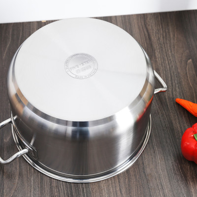 Bộ Nồi Xửng Hấp Fivestar 3 Đáy 26/28/30/32cm Chất Liệu Inox 430 Sáng Bóng, Bền Tốt, Ít Bị Oxy Hóa - Hàng Chính Hãng