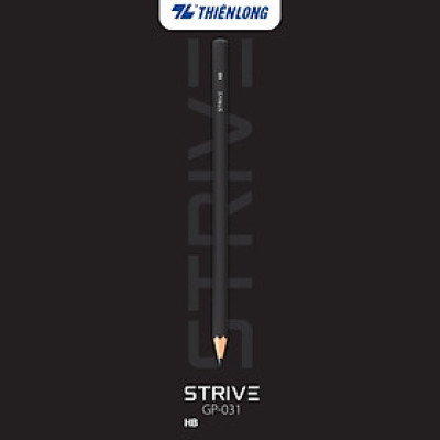 Combo 10 Bút chì gỗ HB - 2B Strive Thiên Long