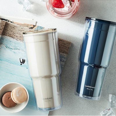 Ly Nhựa 2 Lớp LocknLock 900ml HAP502