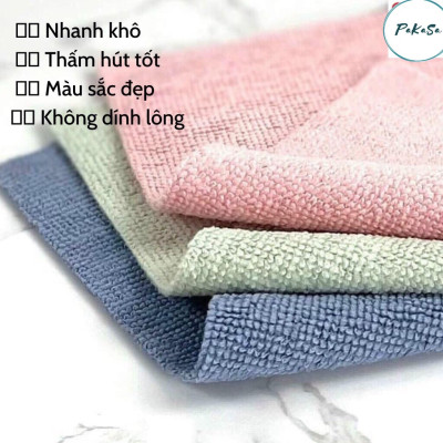 Hộp 20 khăn lau đa năng chất liệu vải không dệt siêu thấm hút, mềm mịn có thể tái sử dụng nhiều lần - Chính Hãng