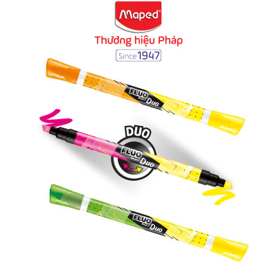  MAPED - Dạ quang 2 đầu Fluo