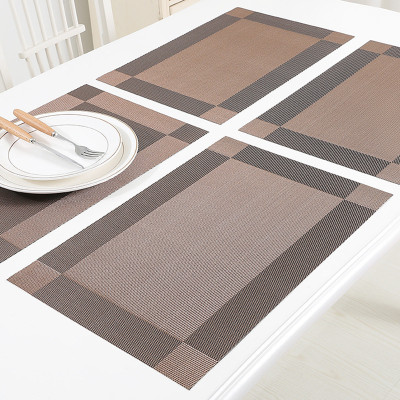 Combo 6 Miếng lót bàn chống trượt, cách nhiệt để bát đĩa Nhà của Mẹ kích thước 45x30cm  - màu giao ngẫu nhiên